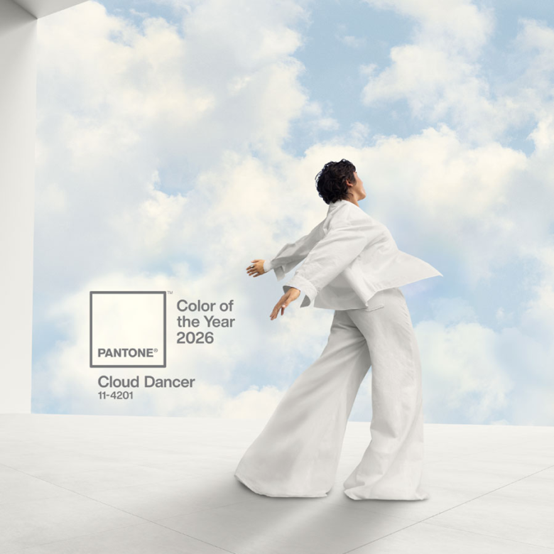 Así es «Cloud Dancer», el blanco que marcará 2026